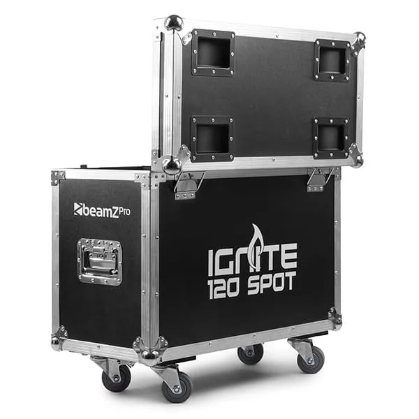 BEAMZPRO IGNITE120 LED MOVING HEAD SPOT 1x 120W [2 IN A FLIGHTCASE] - Image 8