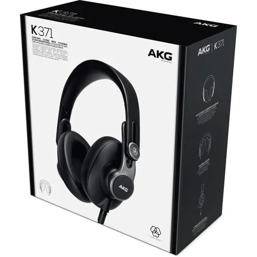 AKG K371 Over-Ear Oval Closed-Back Studio Headphones - Image 6