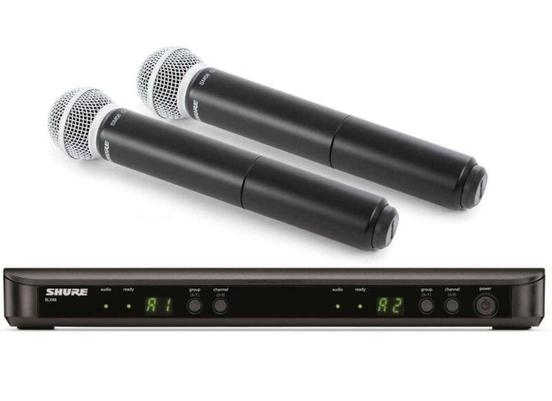 Shure BLX288E/SM58 Dual Wireless Handheld Vocal Microphone