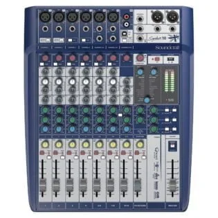 SoundCraft SIGNATURE 10 Compact Analogue Mixer