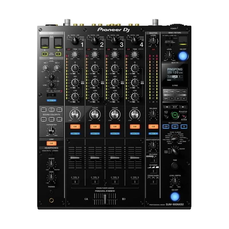 Pioneer DJ DJM-900NXS2 4-Channel Digital Pro DJ Mixer