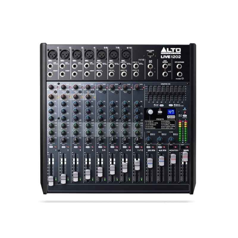 Alto Professional LIVE1202 12-Channel 2-Bus Analogue Mixer