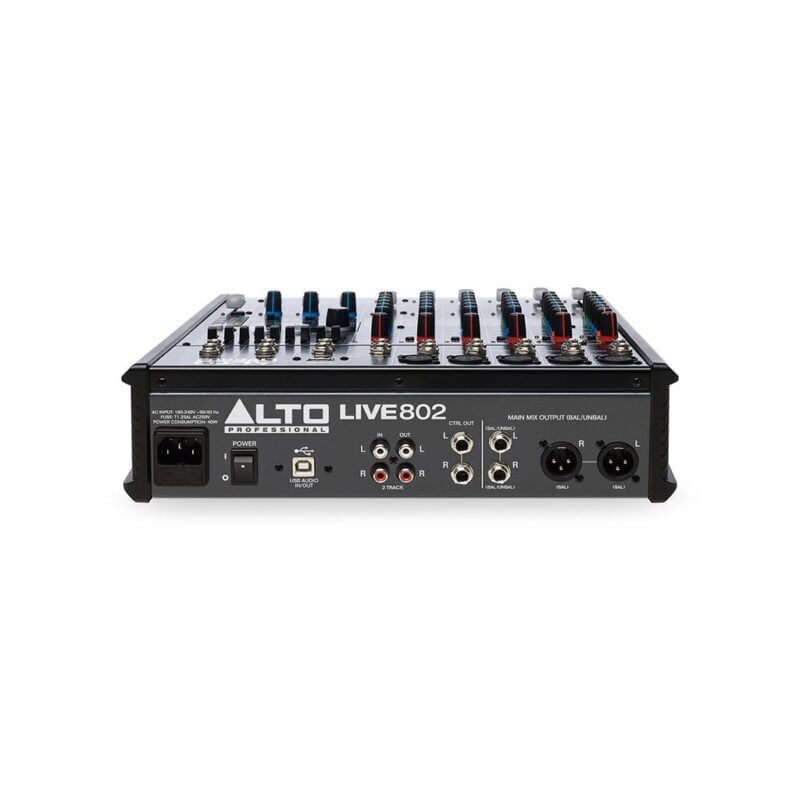 Alto Professional LIVE802 8-Channel 2-Bus Analogue Mixer