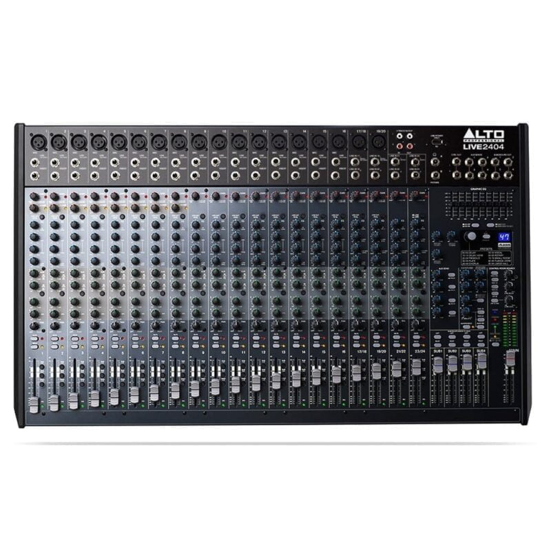 Alto Professional LIVE2404 24-Channel 4-Bus Analogue Mixer