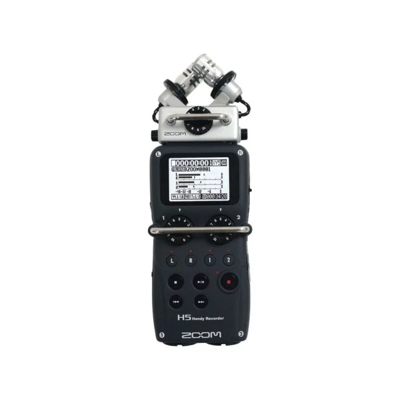 Zoom H5 Handy Recorder with Interchangeable Microphone System