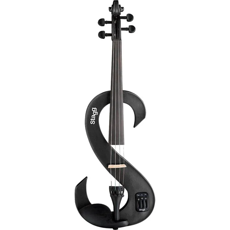 Stagg 4/4 Electric Violin Set Black