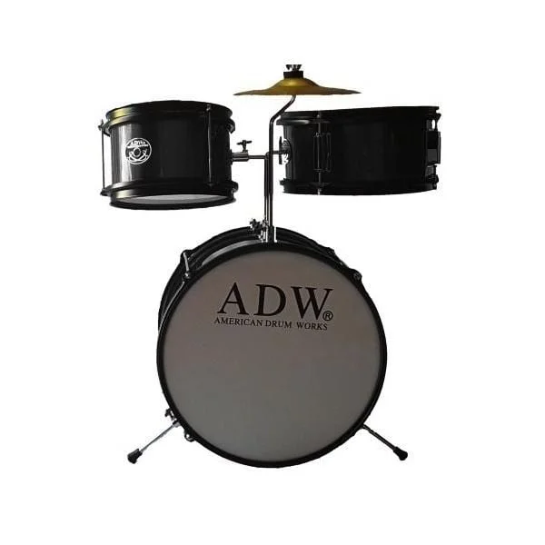 ADW ADS303PK 3-Piece Junior Drum Set with Cymbals - Image 3