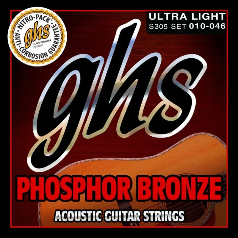 GHS Acoustic Phosphor Bronze S305