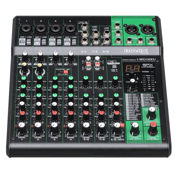 iMix i-MG10XU Mixing Console - Image 2