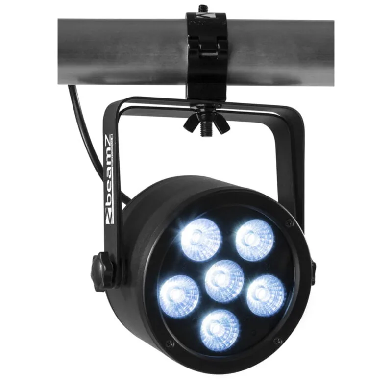 BEAMZ BAC302 LED PAR 6x 12W RGBAWUV - Image 2