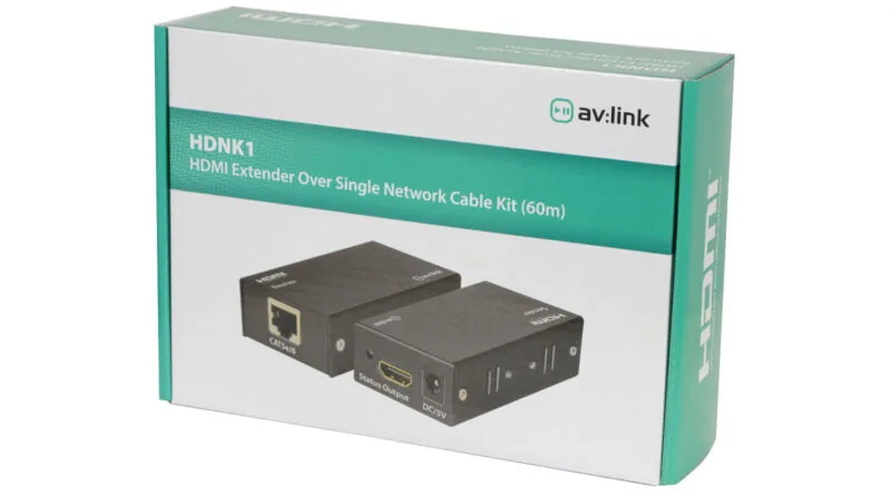 AVLINK - HDNK1 HDMI EXTENDER OVER SINGLE NETWORK CABLE KIT (60m) - Image 5