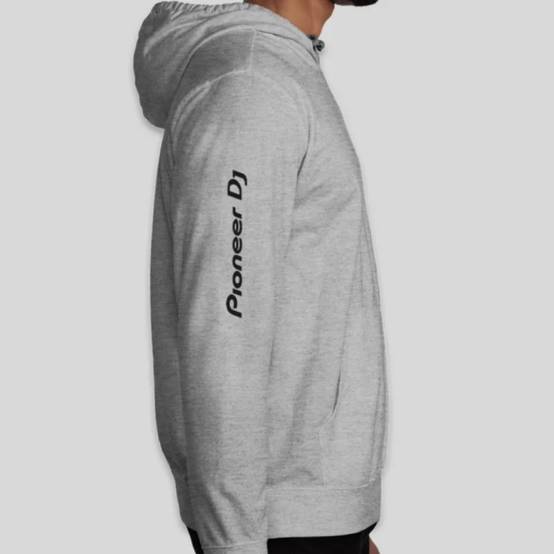 Pioneer Adult Uni-Sex Hoodie - Light Grey - Image 2