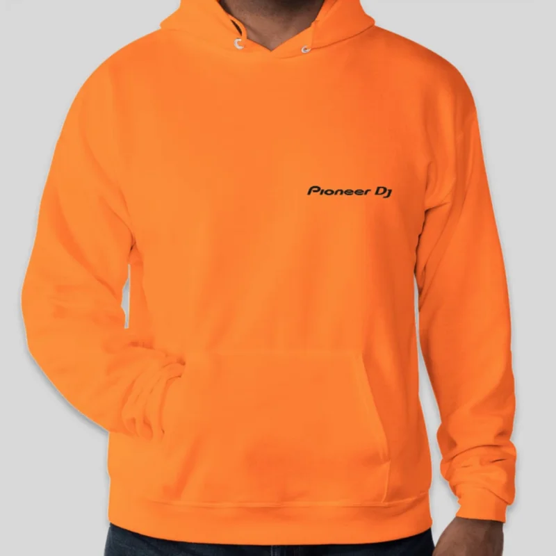 Pioneer Adult Uni-Sex Orange Hoodie Limited Edition