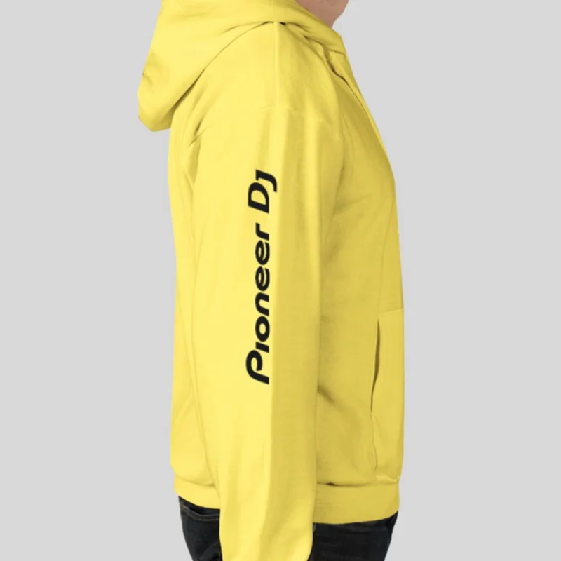 Pioneer Adult Uni-Sex Yellow Hoodie Limited Edition - Image 2