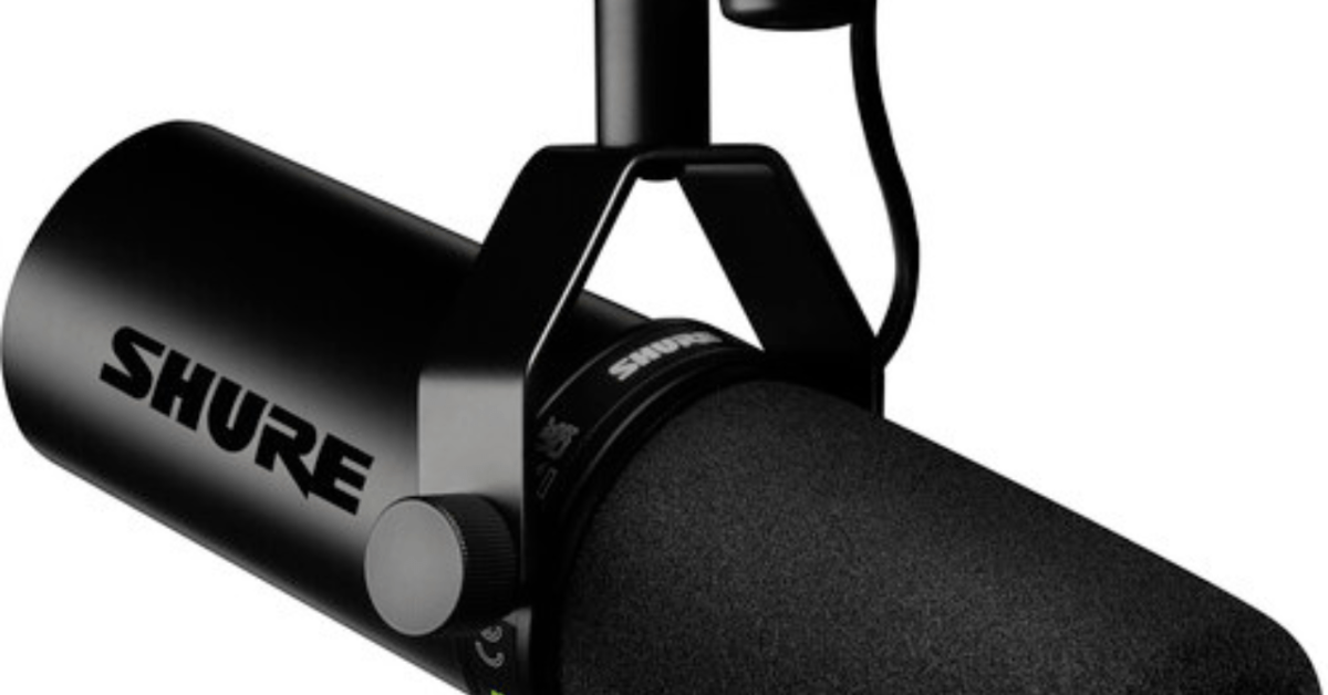 Shure SM7dB at Bounce Online