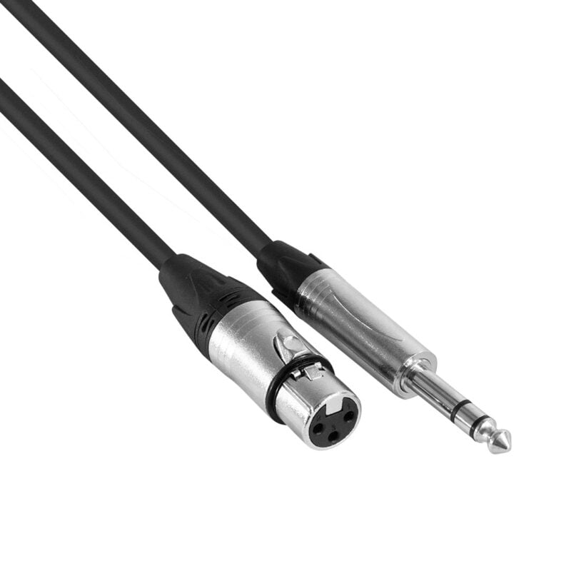 XLR Female-Jack Stereo 10m - Image 3