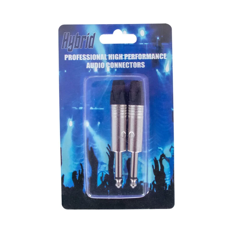 Hybrid 2 Pack Mono Jack (6.3mm)