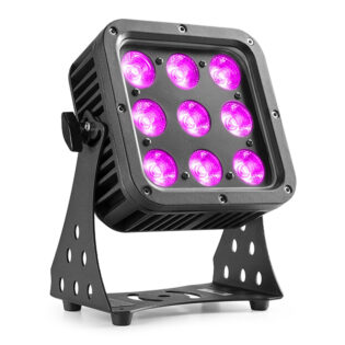 9x 8W 4-in-1 LEDs