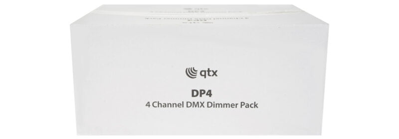 QTX DP4 DMX DIMMER PACK 4 CHANNEL - Image 6