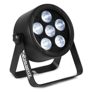 6x 8W 4in1 RGBW LEDS IR DMX