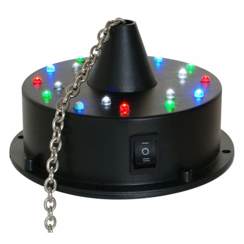 Battery operated led mirror ball motor 18 LEDS