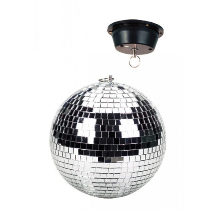 20CM Mirrorball including motor