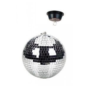 30CM Mirrorball including motor