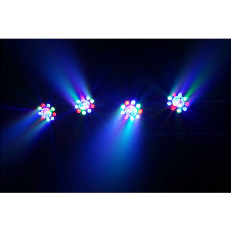 BEAMZ PARTYBAR3 4x LED PAR WITH MAGIC BALL 48x 1W RGB - Image 7