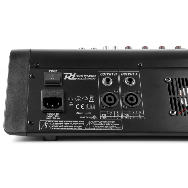 Power Dynamics - PDM-M604A POWERED MUSIC MIXER - Image 6