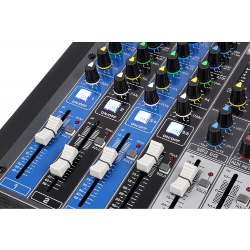 Power Dynamics - PDM-S1204 STAGE MIXER WITH DSP/BT/USB/MP3 - Image 4