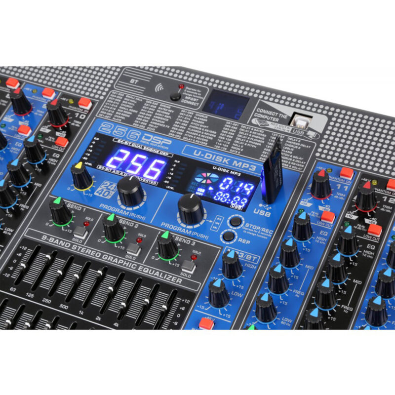 Power Dynamics - PDM-S2004 STAGE MIXER STAGE MIXER WITH DSP/BT/USB/MP3 - Image 3