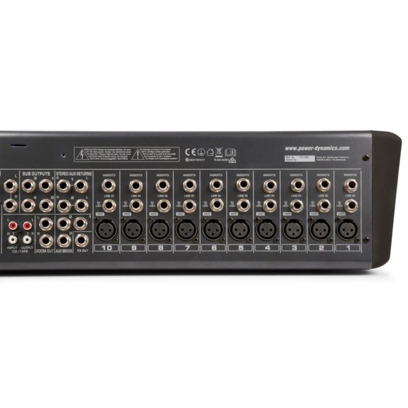 Power Dynamics - PDM-S2004 STAGE MIXER STAGE MIXER WITH DSP/BT/USB/MP3 - Image 8