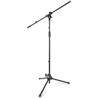 Microphone stand with boom