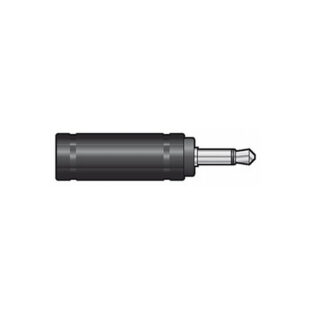 3.5mm mono Jack plug - 6.3mm mono Jack socket