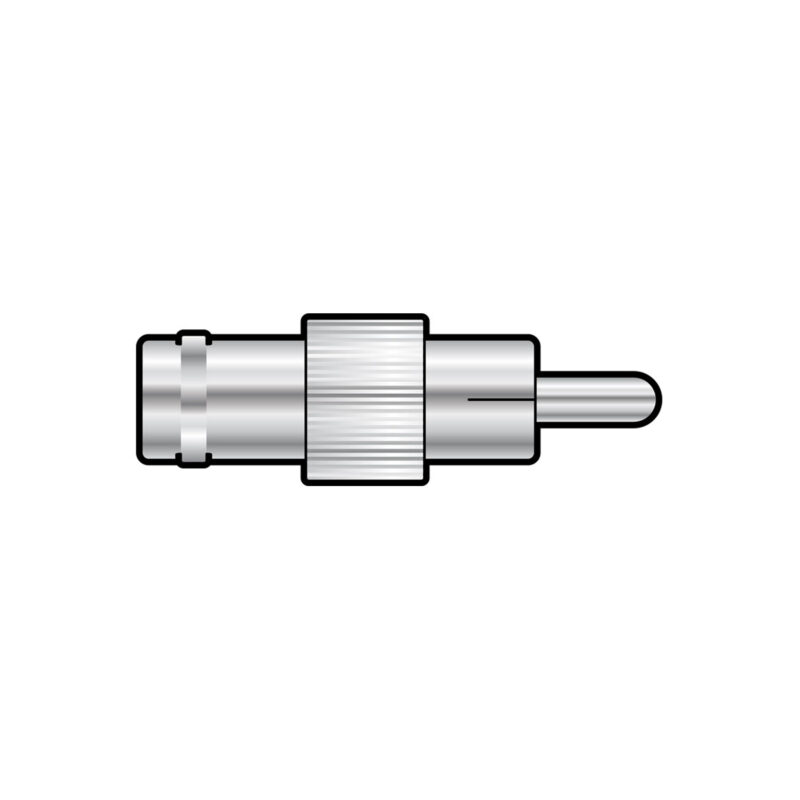 BNC socket to RCA plug