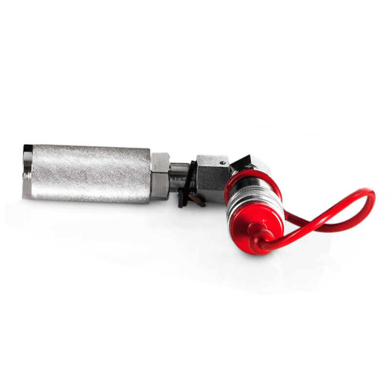 CO2 Bottle to hose connector 90 degree