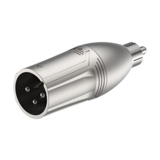 RCA male - 3P XLR male