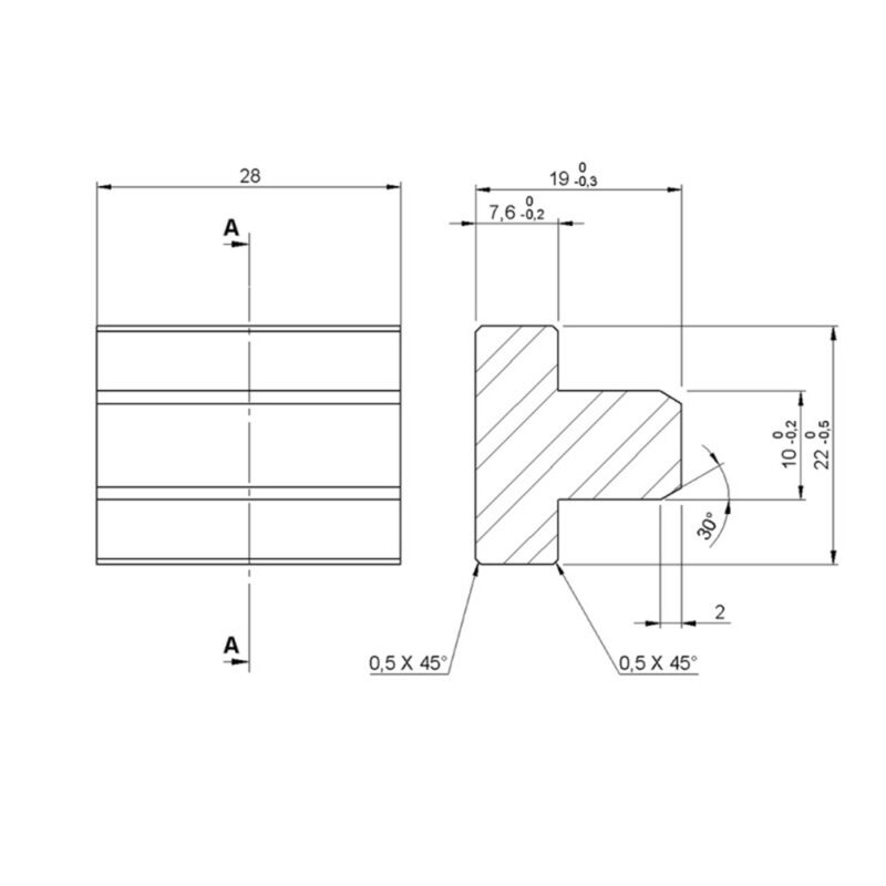 ALUSTAGE - SELF LEVELING INSERT FOR SCA-07 - Image 2