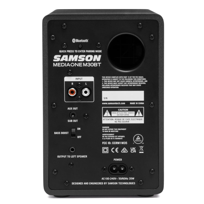 Samson MediaOne M30BT - Pair - Image 6