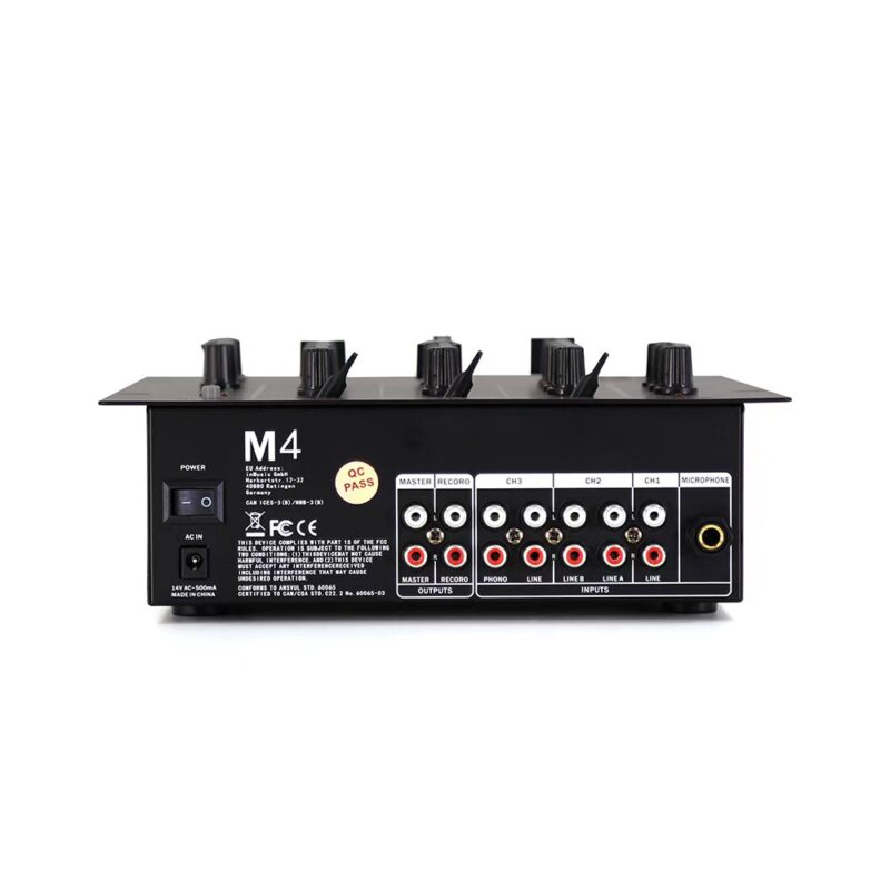 LANE M6 USB DJ Mixer - Image 6