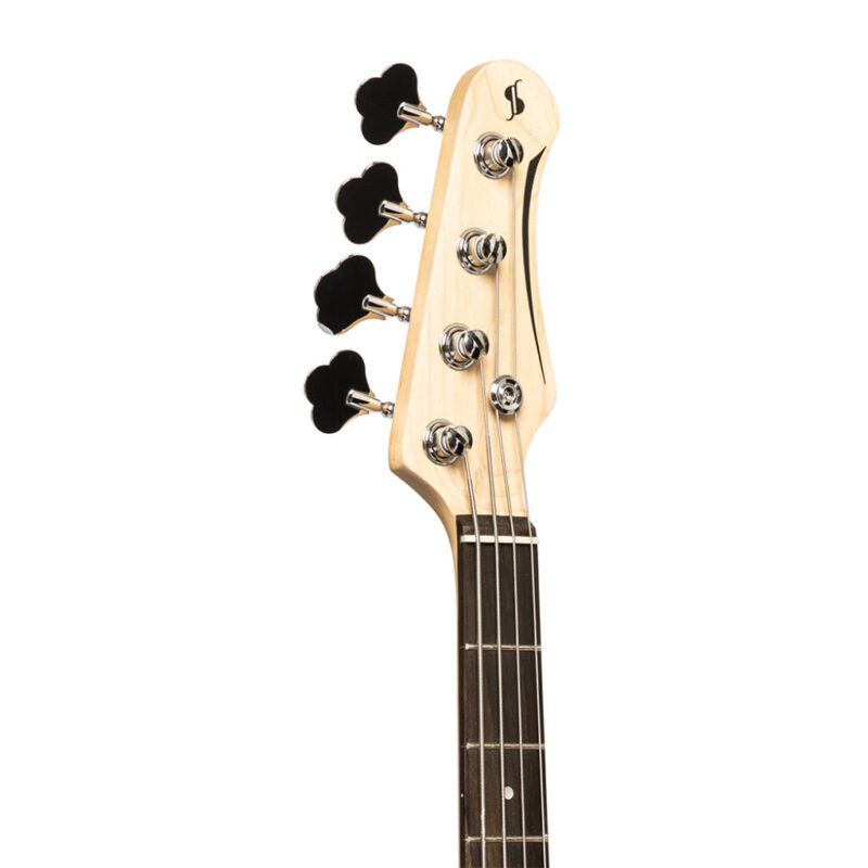 STAGG Standard "P" Electric Bass Guitar - Natural - Image 4