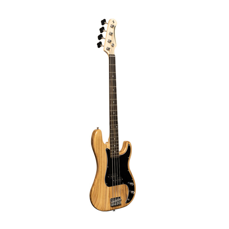 STAGG Standard "P" Electric Bass Guitar - Natural - Image 2