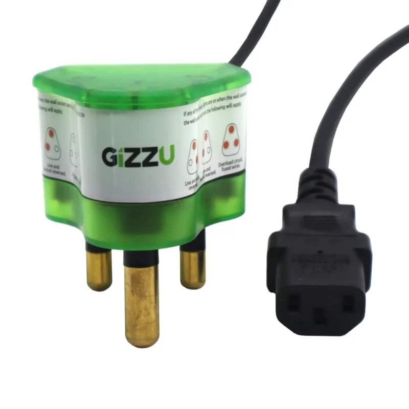 Gizzu Surge Protector 16A Kettle Plug Cable 1.5M - Image 6